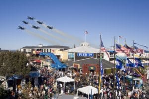 fleet week at PIER 39