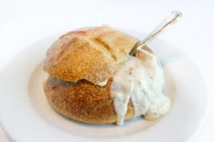 Best clam Chowder Bread Bowl