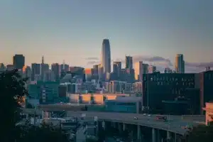 Sunset in San Francisco